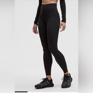 Lululemon Glow up HR High-Waisted Black Performance Leggings size 8